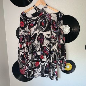 Free People shoulderless dress